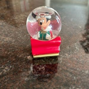 Vintage JcPenney Mickey snow globe